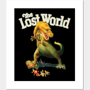 The Lost World, Vintage 1925 Monster Movie Poster Posters and Art